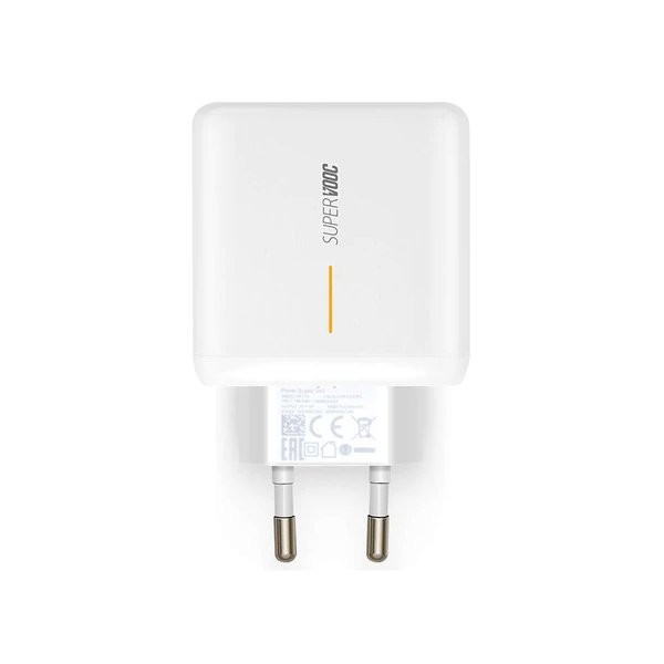 Base de Carregador USB 65W Fast Charge 6.5A VOOC 2.0 USB para Oppo