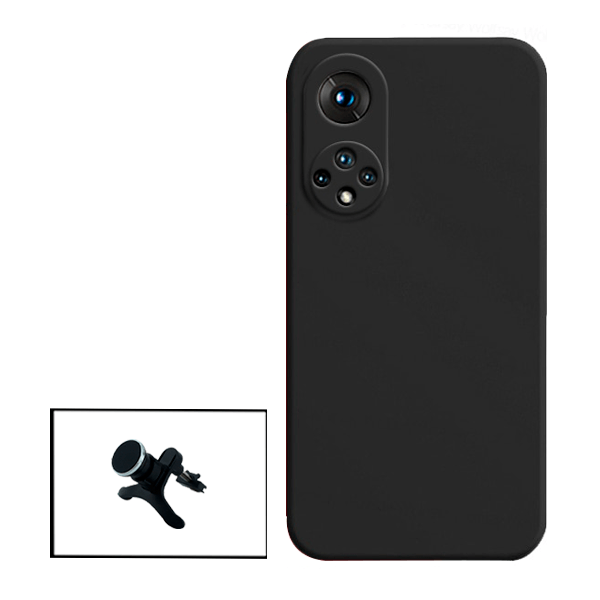 Kit Suporte Magnético Com Pernas + Capa Proteção Traseira Silicone para Huawei Nova 9