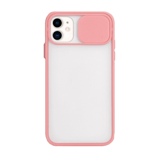 Capa Proteção Camara Deslizante para iPhone 7 - Rosa