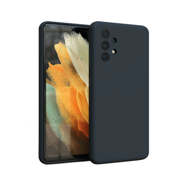 Capa Proteção Traseira Silicone para Samsung Galaxy A13 - Preto