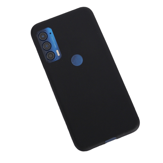 Capa Proteção Traseira Silicone para Motorola Edge (2021)