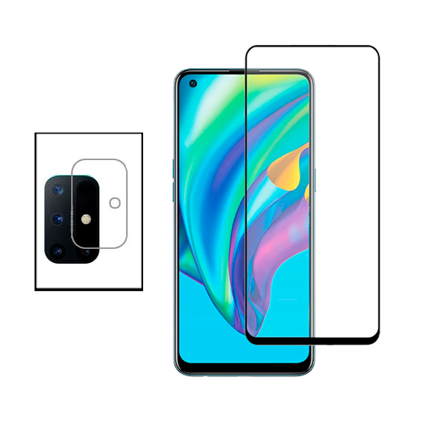 Kit Película Protectora para Câmara Traseira + Película de Vidro Temperado GorilasGlass para OnePlus 9E