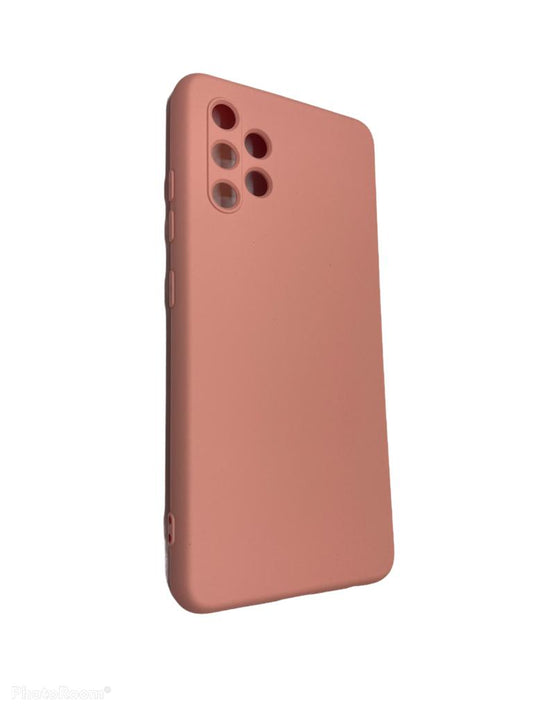 Capa Proteção Traseira Silicone para Samsung Galaxy A32 - Rosa