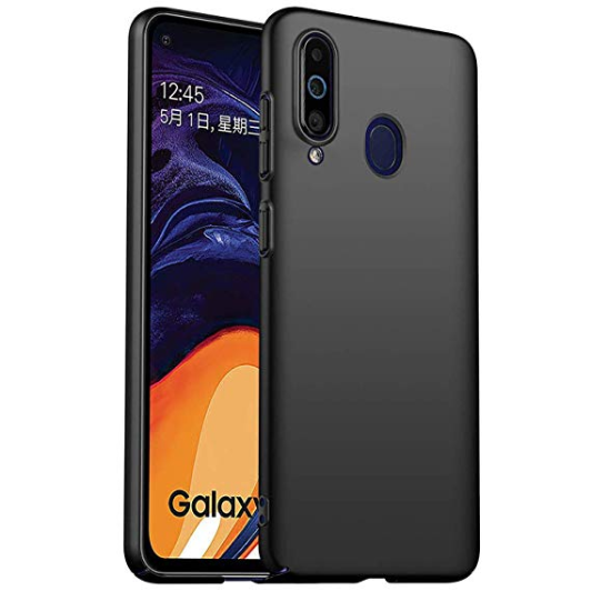 Capa Rígida e Fina para Samsung Galaxy A60 - Preto