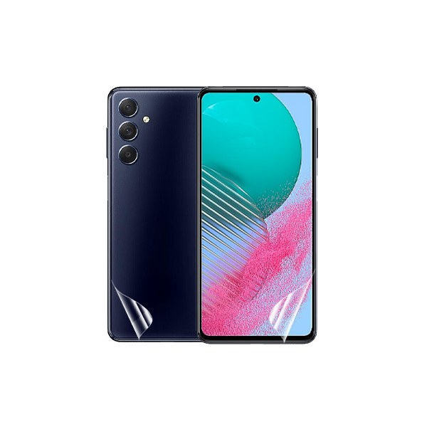 Kit Película Protectora de Hydrogel Frente e Verso para Samsung Galaxy M54 5G - Transparente