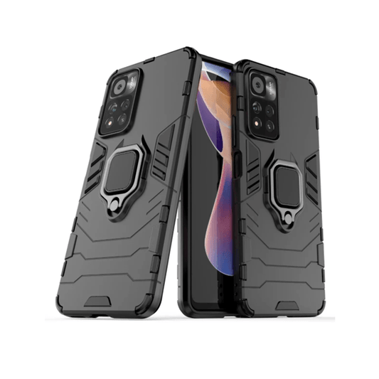 Capa de Proteção Militar Magnética para Xiaomi Poco X4 NFC - Preto