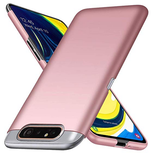 Capa Rígida e Fina para Samsung Galaxy A80 - Rosa