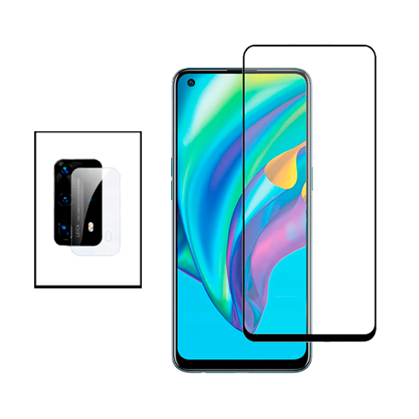 Kit Película Protectora para Câmara Traseira + Película de Vidro Temperado GorilasGlass para Oppo K9