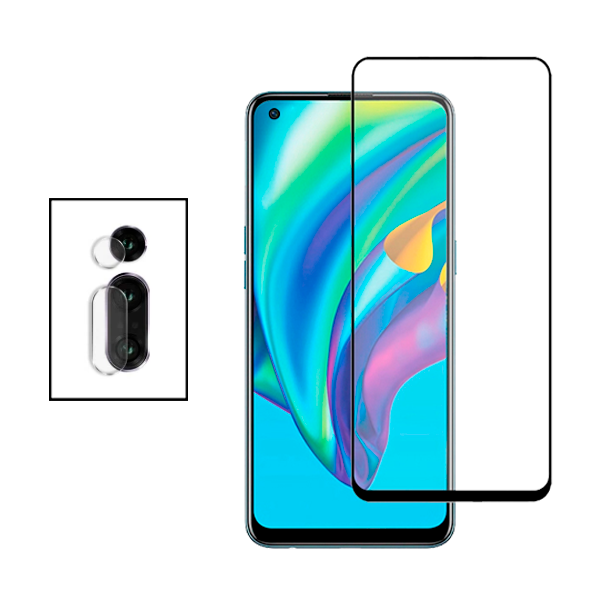 Kit Película Protectora para Câmara Traseira + Película de Vidro Temperado GorilasGlass para Huawei Honor V20