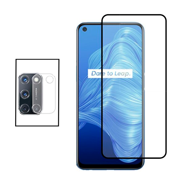 Kit Película Protectora para Câmara Traseira + Película de Vidro Temperado GorilasGlass Curvado para Oppo Reno5 Pro+ 5G