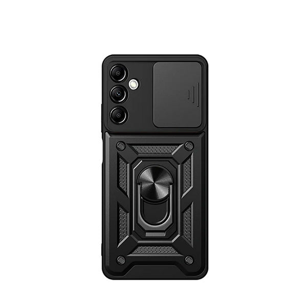 Capa de Proteção Militar Magnética Janela Deslizante GIFT4ME para Samsung Galaxy A15 - Preto
