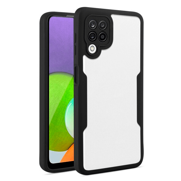 Capa 360° Proteção Frente e Verso para Samsung Galaxy M22 - Preto