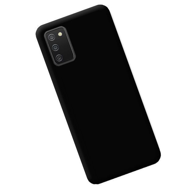 Capa Proteção Traseira Silicone para Samsung Galaxy A02s - Preto