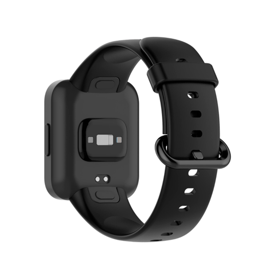 Bracelete Silicone Com Fivela para Xiaomi Redmi Watch 2 Lite - Preto