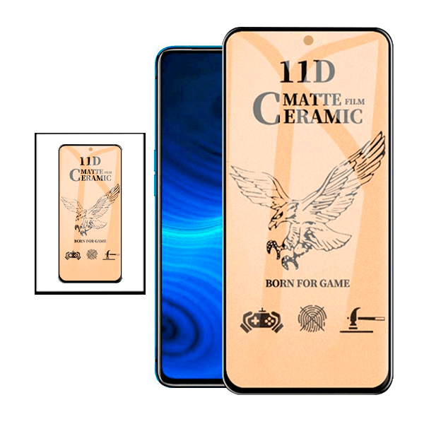 KIT 2 Vidros Temperados Ceramica Full Cover Full Cover para Samsung Galaxy A52 5G