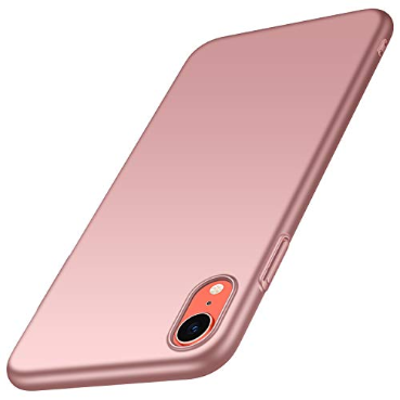 Capa Rígida e Fina para iPhone XR - Rosa