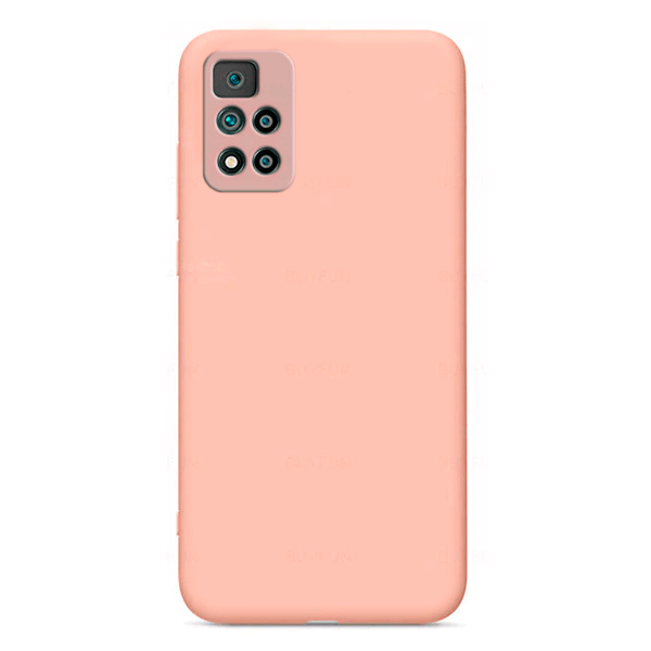 Capa Proteção Traseira Silicone para Xiaomi Redmi Note 11E Pro - Rosa