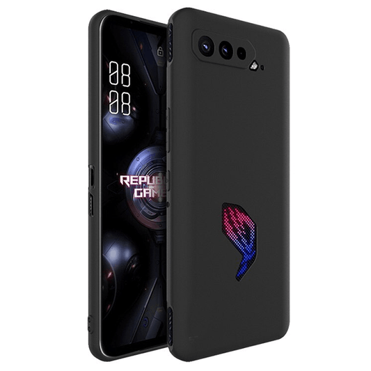 Capa Proteção Traseira Silicone para Asus ROG Phone 5 - Preto