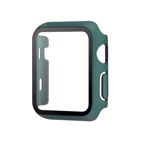 Capa de Proteção + Vidro para Apple Watch Series 7 - 41mm - Verde