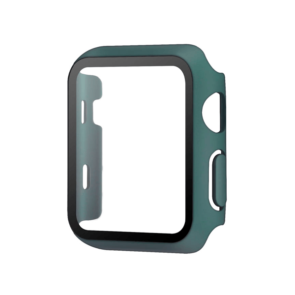 Capa de Proteção + Vidro para Apple Watch Series 7 - 45mm - Verde