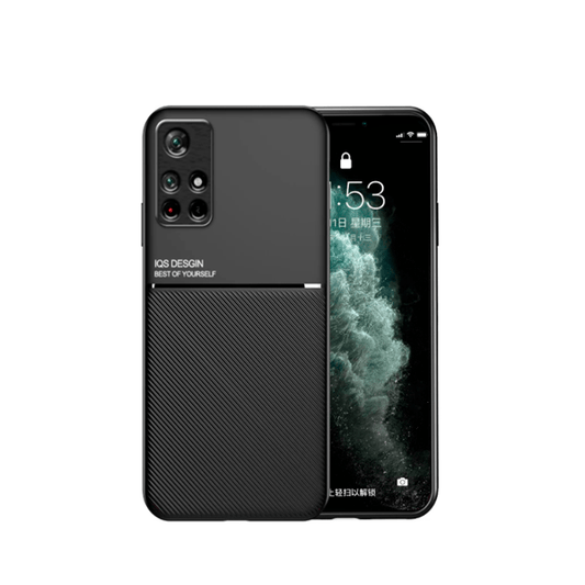 Capa Traseira Magnética Anti Choque para Xiaomi Redmi Note 11 - Preto