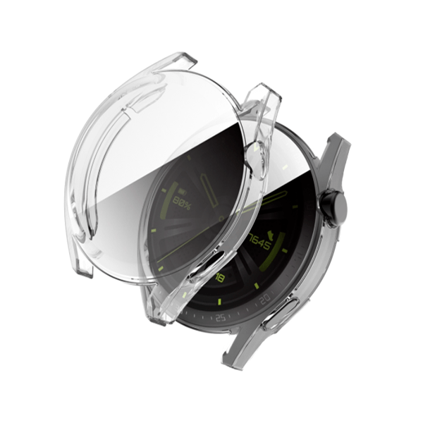 Capa Proteção Total para Huawei Watch GT 3 42mm - Transparente