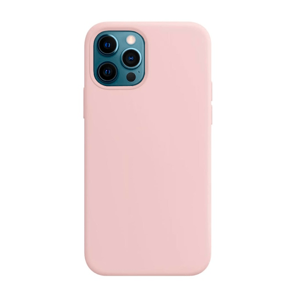 Capa Proteção Traseira Silicone para iPhone 13 - Rosa