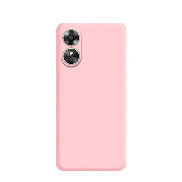 Capa Proteção Traseira Silicone Phonecare para Oppo A17 - Rosa