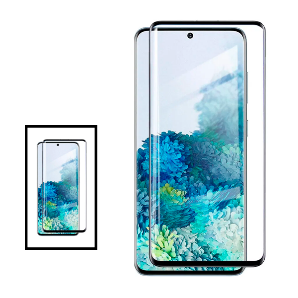 Kit 2 Película de Vidro Temperado GorilasGlass Curvado para Samsung Galaxy S21 Ultra 5G