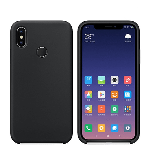 Capa Proteção Traseira Silicone para Xiaomi Mi 8