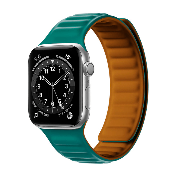 Bracelete Magnetica de Silicone para Apple Watch Series 3 - 42mm - Azul