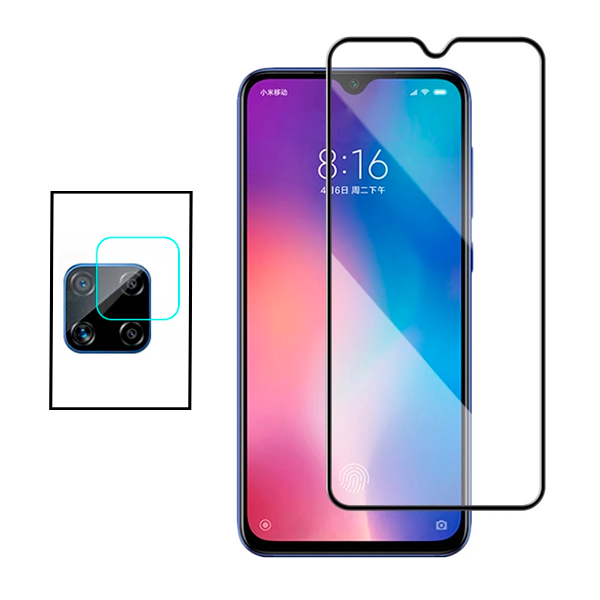 Kit Película Protectora para Câmara Traseira + Película de Vidro Temperado GorilasGlass para Samsung Galaxy M12