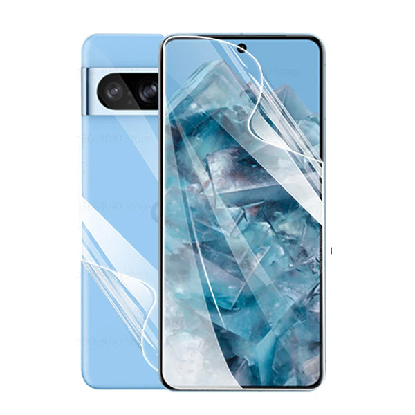 Kit Película Protectora de Hydrogel Frente e Verso GIFT4ME para Google Pixel 8 Pro - Transparente