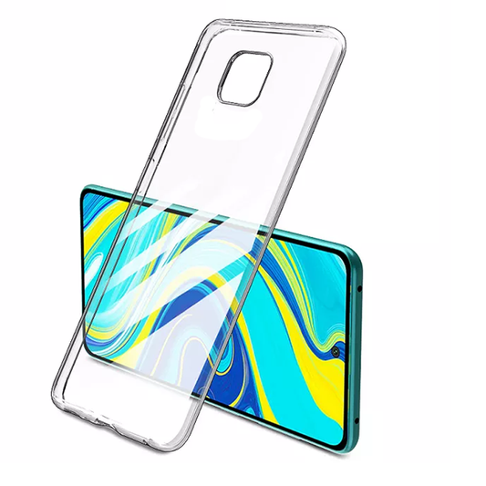 Capa Traseira Super Proteção Transparente para Xiaomi Redmi Note 9