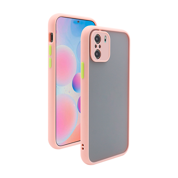 Capa Traseira Proteção Camara para Xiaomi Poco F3 - Rosa