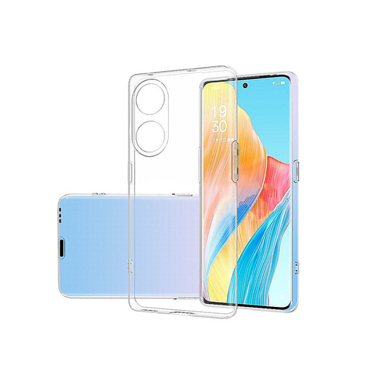 Capa Traseira Super Proteção Transparente para Oppo A98 5G - Transparente