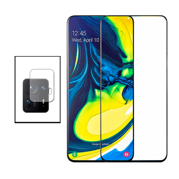 Kit Película Protectora para Câmara Traseira + Película de Vidro Temperado GorilasGlass Curvado para Xiaomi Mix 4