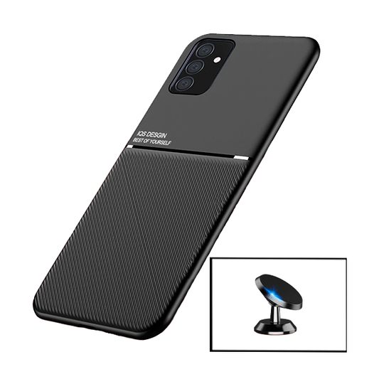 Kit Capa Traseira Magnética Anti Choque + Suporte Magnético para Samsung Galaxy M52 5G