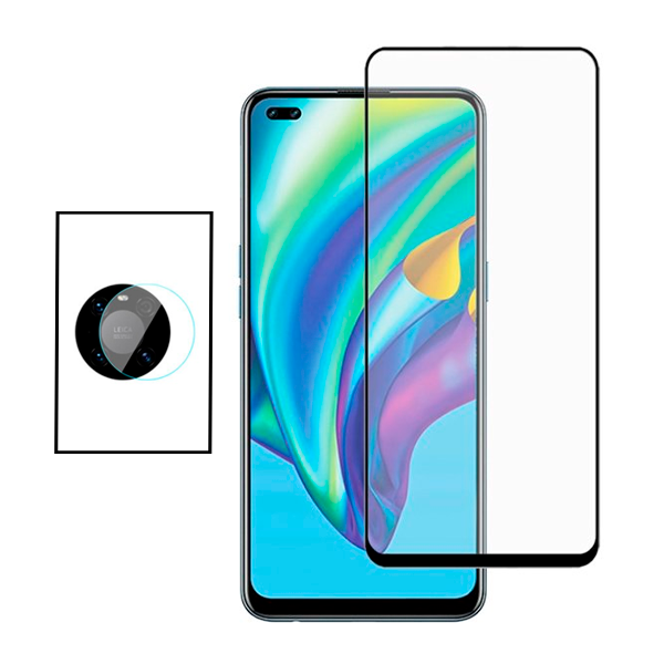 Kit Película Protectora para Câmara Traseira + Película de Vidro Temperado GorilasGlass para Huawei Mate 40 Pro
