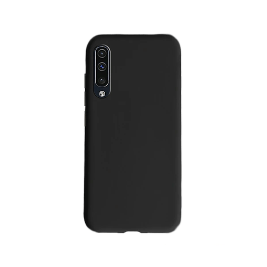 Capa Proteção Traseira Silicone para Samsung Galaxy A30s - Preto