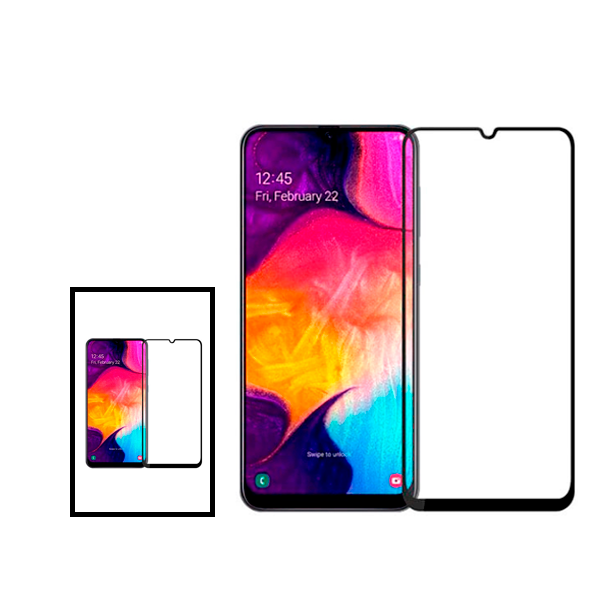 Kit 2 Película de Vidro Temperado GorilasGlass para Samsung Galaxy A33 5G - Transparente/Preto