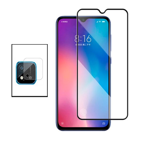 Kit Película Protectora para Câmara Traseira + Película de Vidro Temperado GorilasGlass para Realme C20A