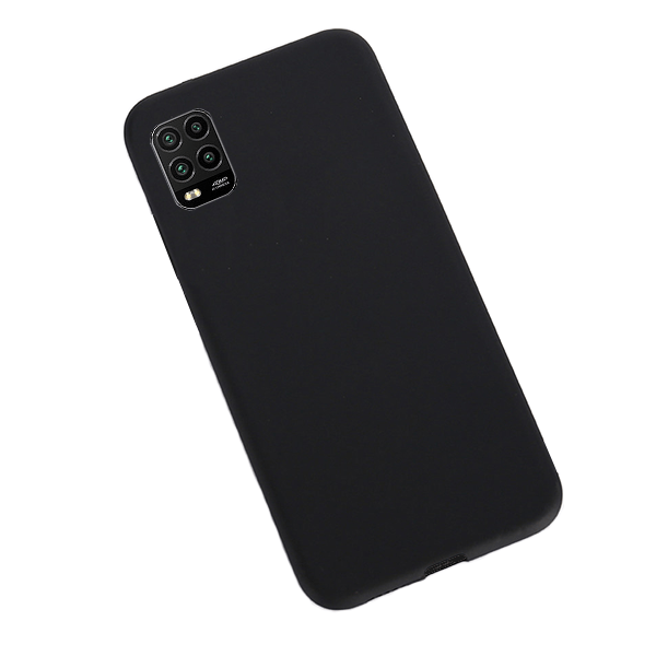 Capa Proteção Traseira Silicone para Xiaomi Mi 9 Lite - Preto