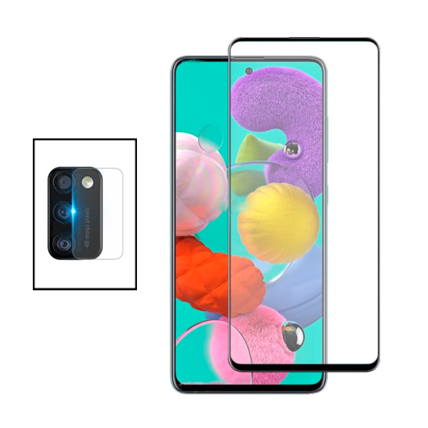 Kit Película Protectora para Câmara Traseira + Película de Vidro Temperado GorilasGlass para Samsung Galaxy S20 5G UW