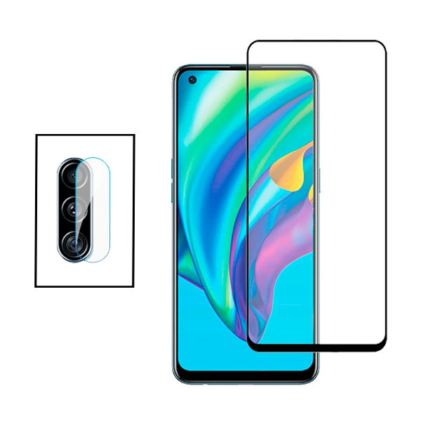 Kit Película Protectora para Câmara Traseira + Película de Vidro Temperado GorilasGlass para Huawei Honor Play 3