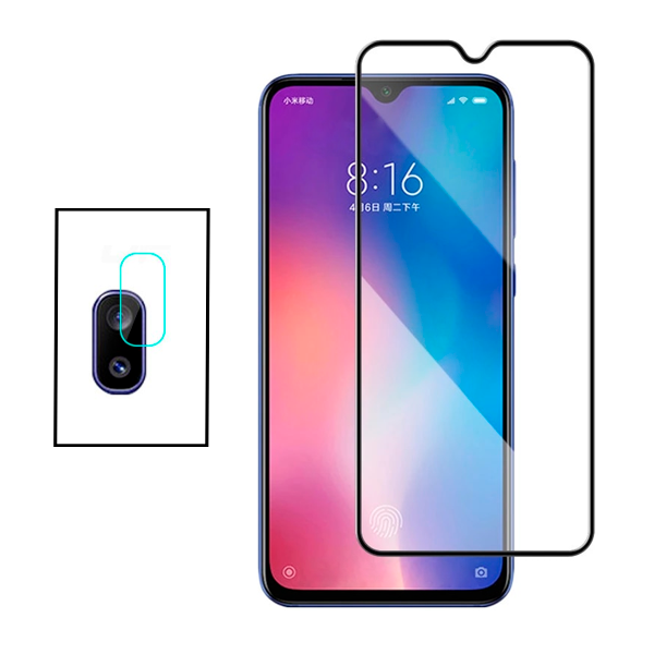 Kit Película Protectora para Câmara Traseira + Película de Vidro Temperado GorilasGlass para Xiaomi Redmi 8A Dual