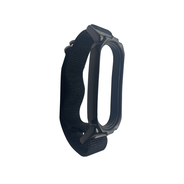 Bracelete Poliéster Alpine L (Pulso de 165mm a 210mm) para Xiaomi Mi Band 6 - Preto