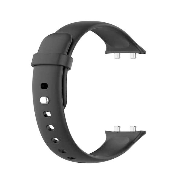Bracelete Silicone para Oppo Watch Free - Preto
