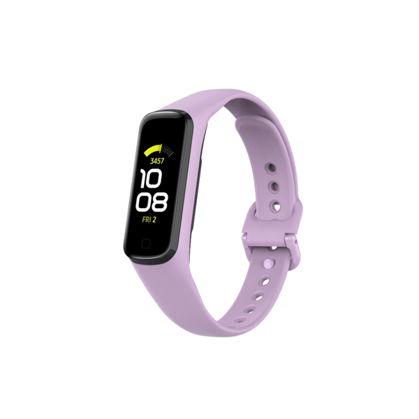 Bracelete Silicone para Samsung Galaxy Fit 2 SM-R220 - Lilás