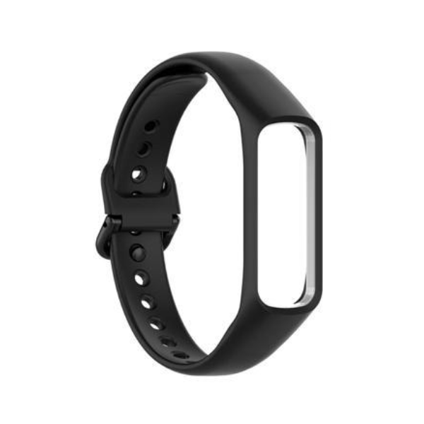Bracelete Silicone para Samsung Galaxy Fit 2 SM-R220 - Preto